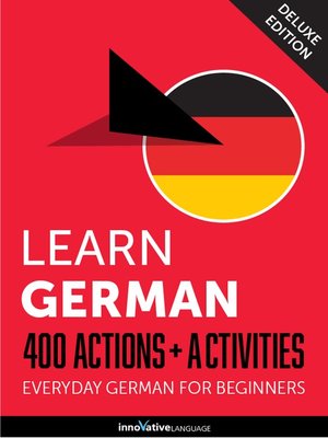 cover image of Learn German: 400 Actions + Activities